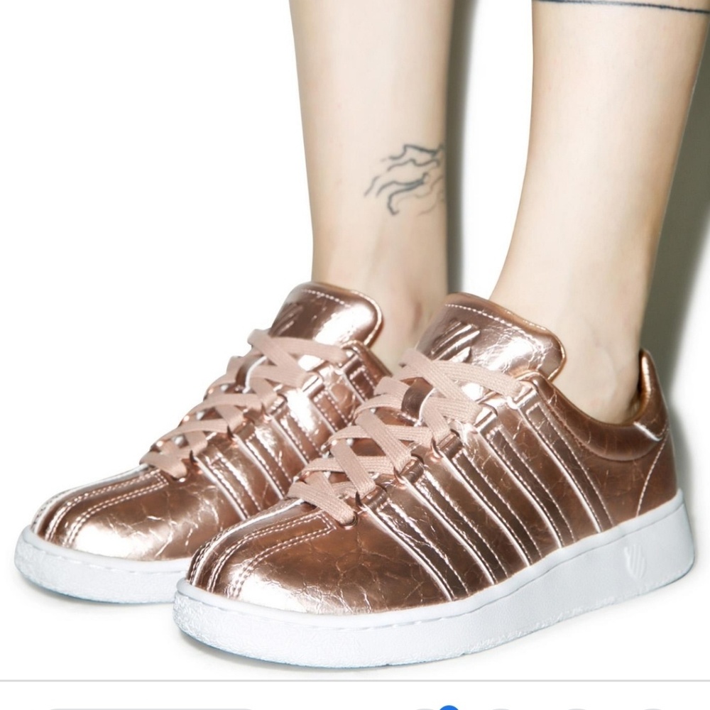 Rose Gold K-Swiss Sneakers